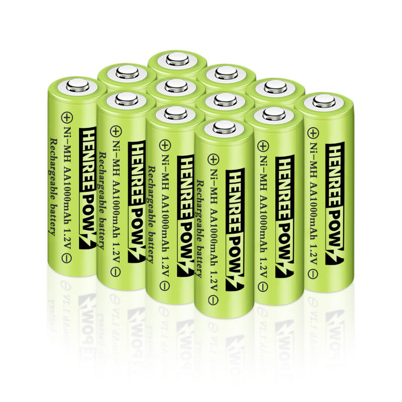 Henreepow 1.2V 600mAh AA Ni-MH punjive baterije