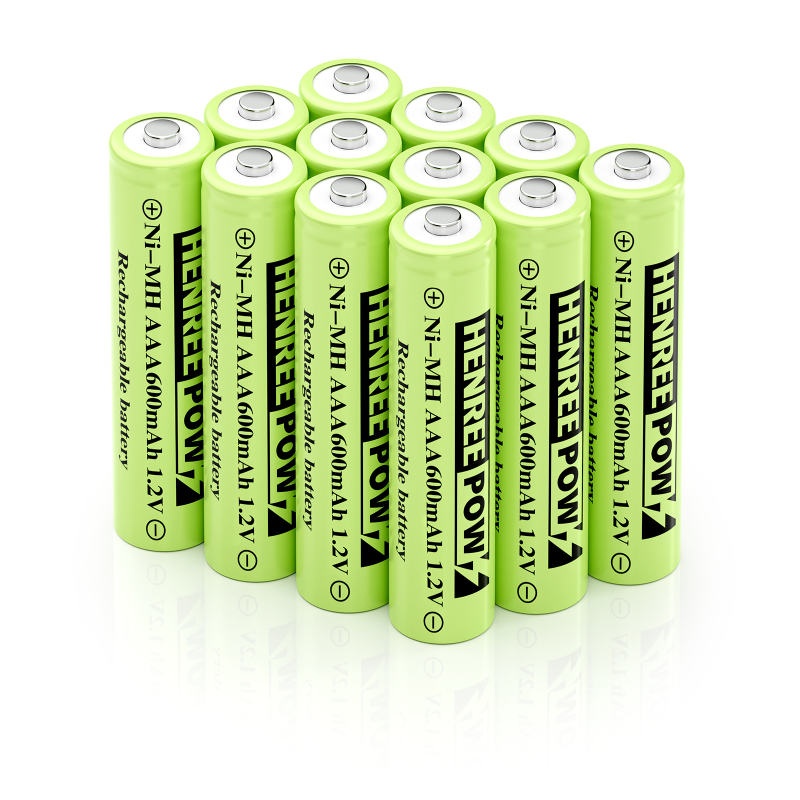 Henreepow 1.2V 600mAh AA Ni-MH punjive baterije